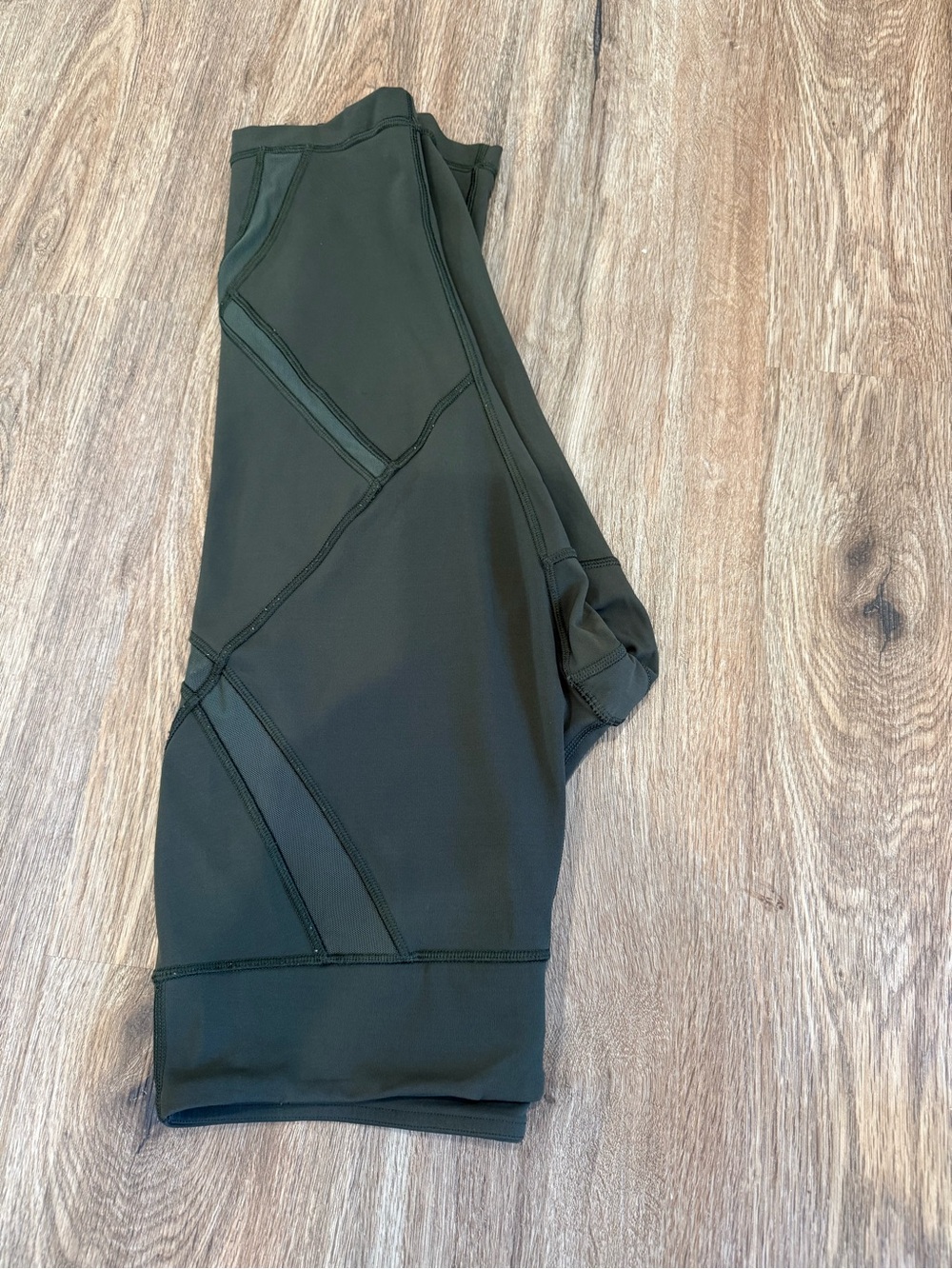 lululemon athletica Olive Green Bike Shorts